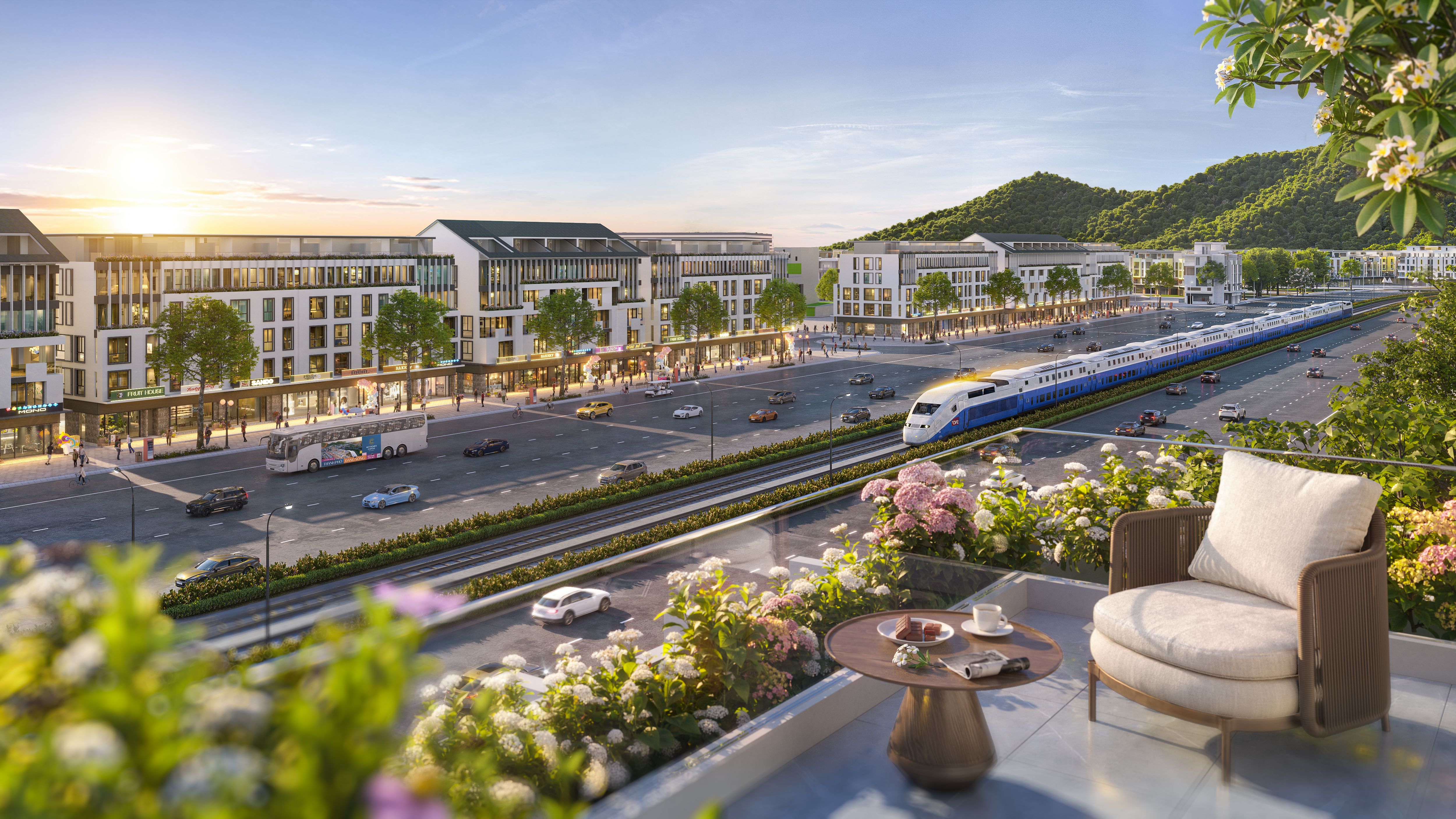 Bán biệt thự song lập Đông Tứ Trạch hoàn thiện cao cấp kế công viên The Infinity Meyhomes Phú Quốc